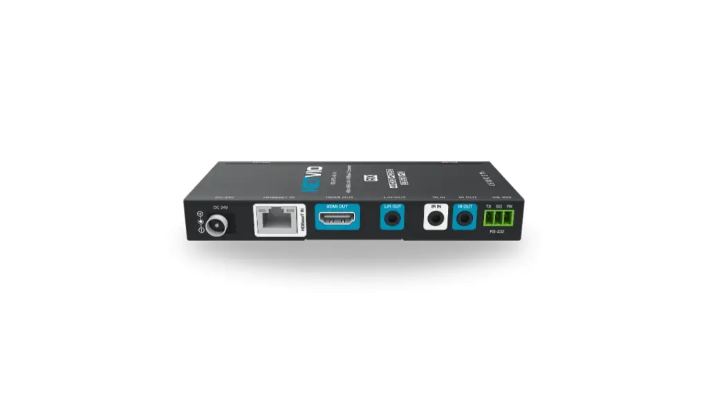 Netvio HT2 HDBT Rx 40m | 2-way IR, RS-232, PoC