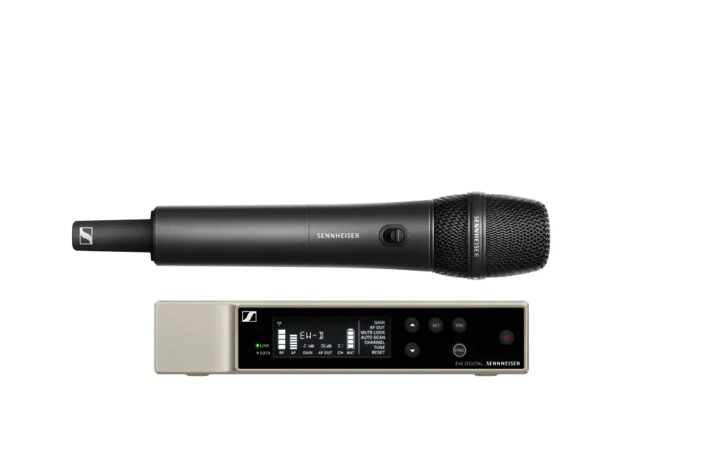 Sennheiser EW-D 835-S SET (S1-7) Trådløst mikrofonsett håndsender og mottaker S1-7 range: 606-662MHz