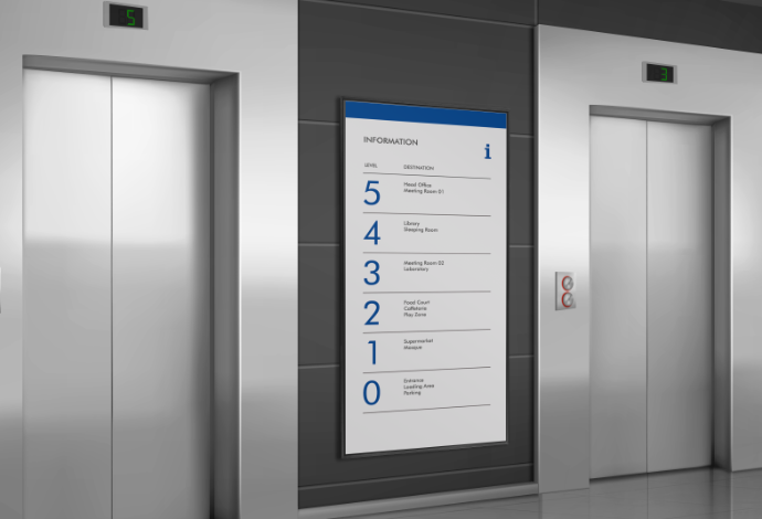 Infoskjerm, digital skilt av legamaster legamaster infoskjerm