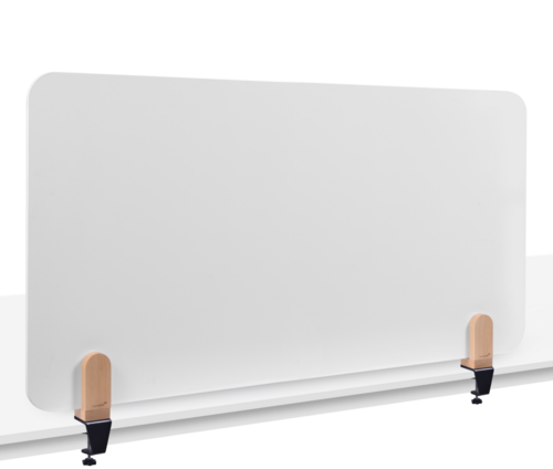 ELEMENTS desk divider whiteboard 60x120cm clamps
