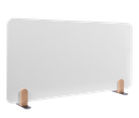 ELEMENTS desk divider whiteboard 60x120cm holders