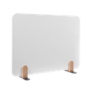 ELEMENTS desk divider whiteboard 60x80cm holders