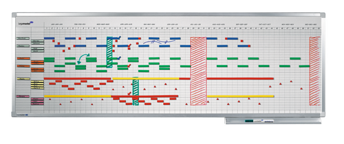 PROFESSIONAL year planner 12 months 50x150cm