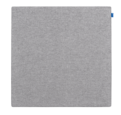 BOARD-UP acoustic pinboard 75x75cm quiet grey