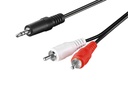 Audio Cable AUX Adapter, 3.5 mm Male to Stereo RCA Male, CU