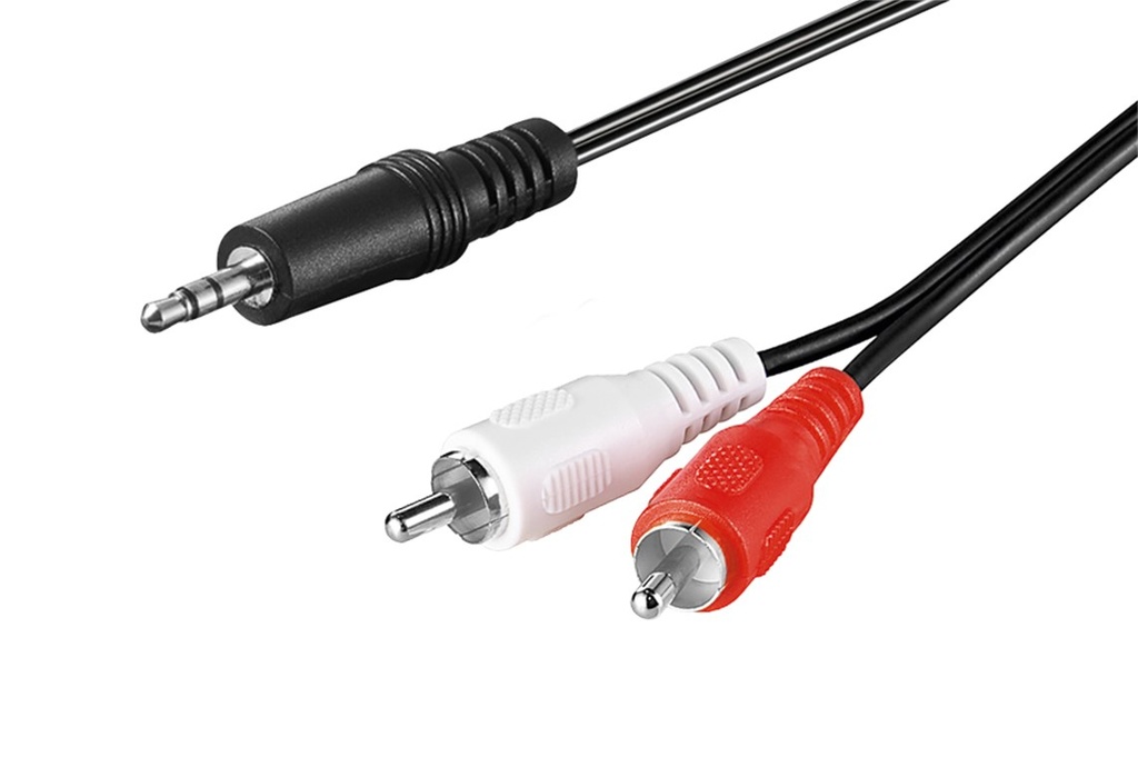 Audio Cable AUX Adapter, 3.5 mm Male to Stereo RCA Male, CU