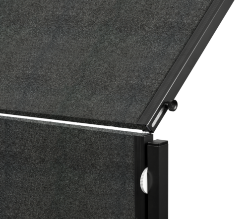 PREMIUM PLUS workshop board foldable 150x120cm anthracite