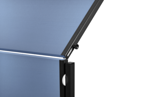 PREMIUM PLUS workshop board 150x120cm blue-grey