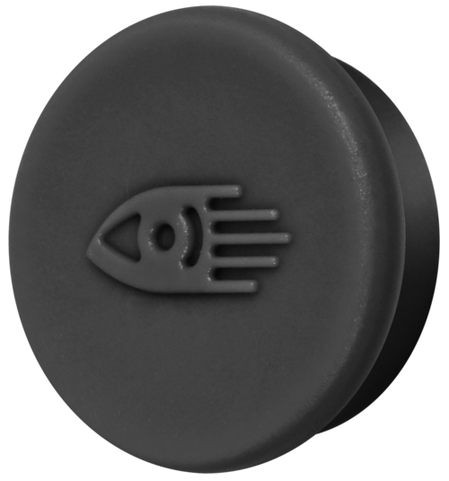 magnet 20mm black 10pcs