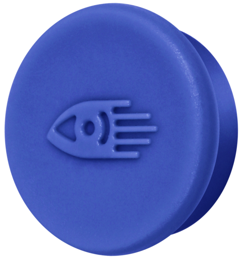 magnet 20mm blue 10pcs