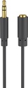 Headphone and Audio AUX Extension Cable, 3.5 mm, 3-pin, Slim