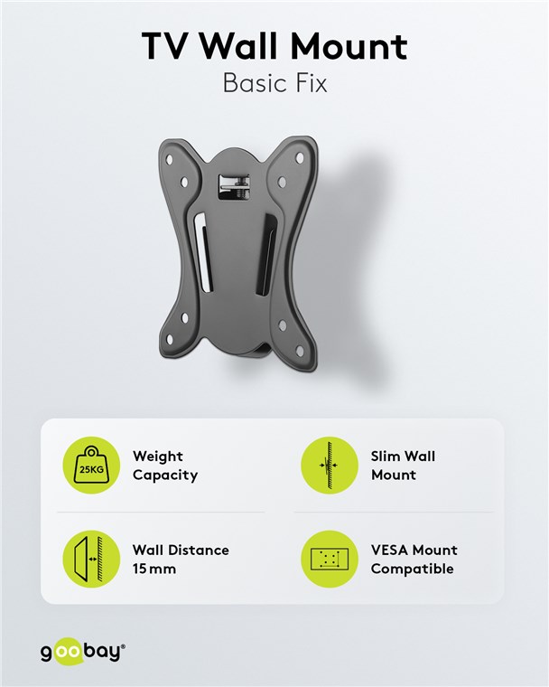 Wall Mount Basic Fix (Size S)