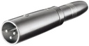 XLR connector, 3-pole