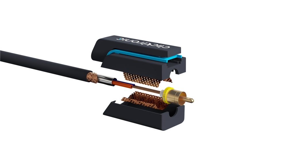 3,5 mm AUX til RCA adapterkabel, stereo