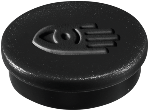 magnet 30mm black 10pcs