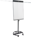 UNIVERSAL TRIANGLE mobile flipchart round base