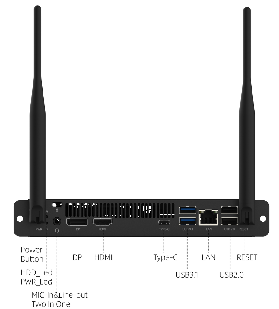 Panorama OPS PC i7, W10