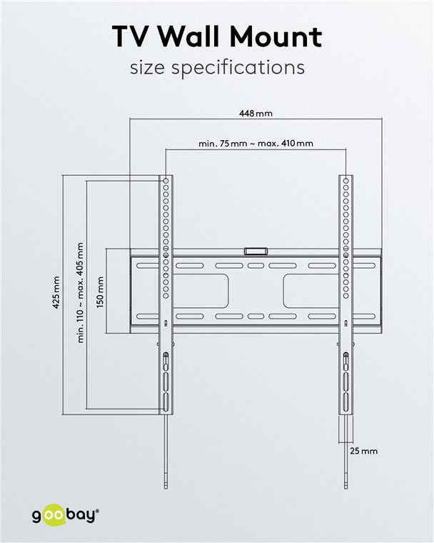 TV wall mount Pro FIXED (M)