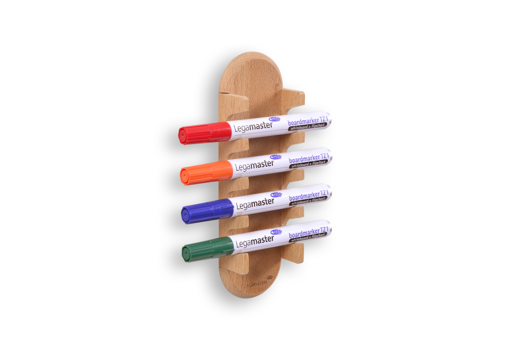 WOODEN Penneholder for glasttavle