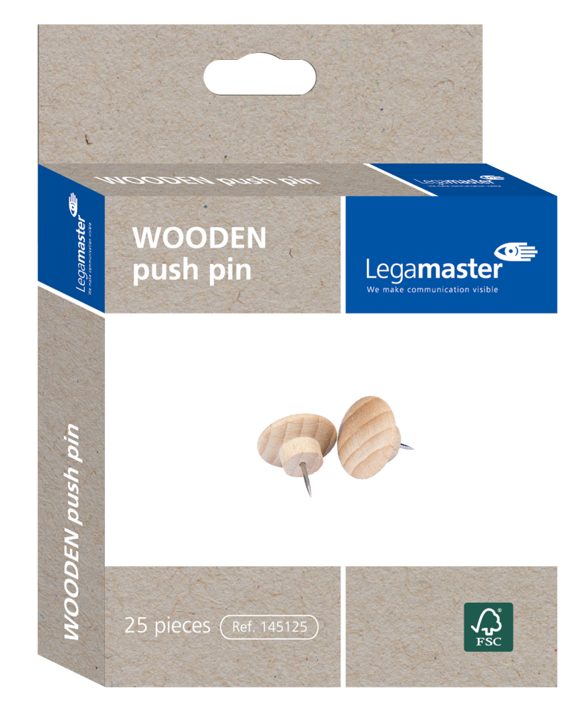 WOODEN Tegnestifter, 25 stk