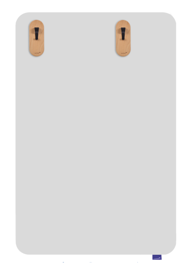 WOODEN Oppheng for flippoverpapir