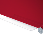 glassboard 100x150cm red