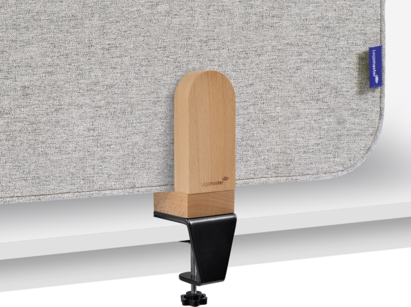 ELEMENTS Støydempende bordskjerm 60x160cm Beige, med beslag