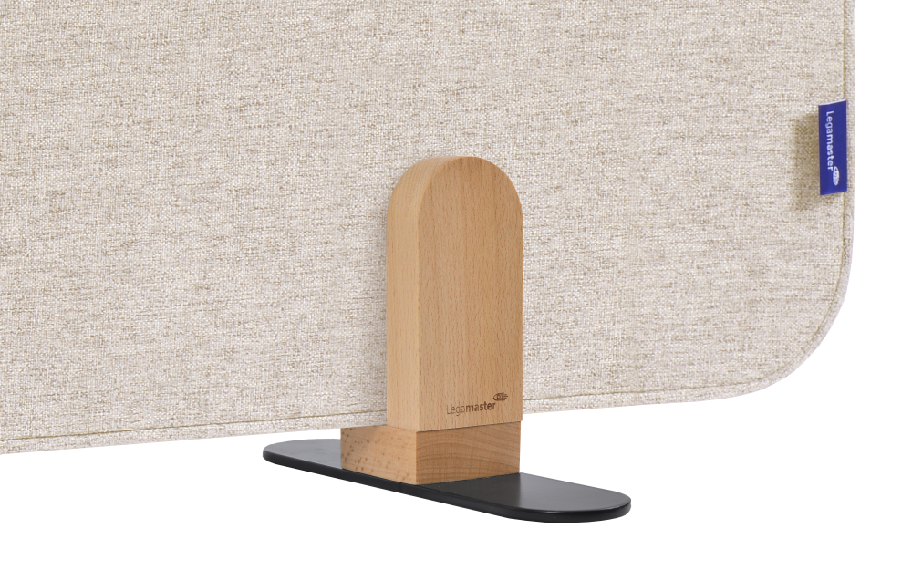 ELEMENTS Støydempende bordskjerm 60x160cm Beige, frittstående