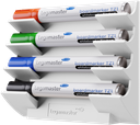whiteboard marker holder white