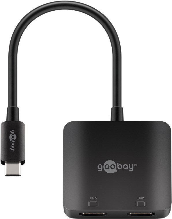 Goobay USB-C™ Adapter to 2x HDMI™