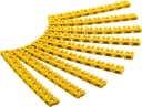 Legamaster Cable Marker Clips "Letters A–C" for Cable Diameters up to 4 mm