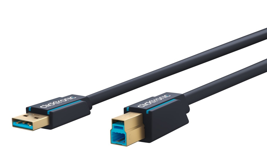 Goobay USB-A to USB-B 3.0 Adapter Cable-1,8M