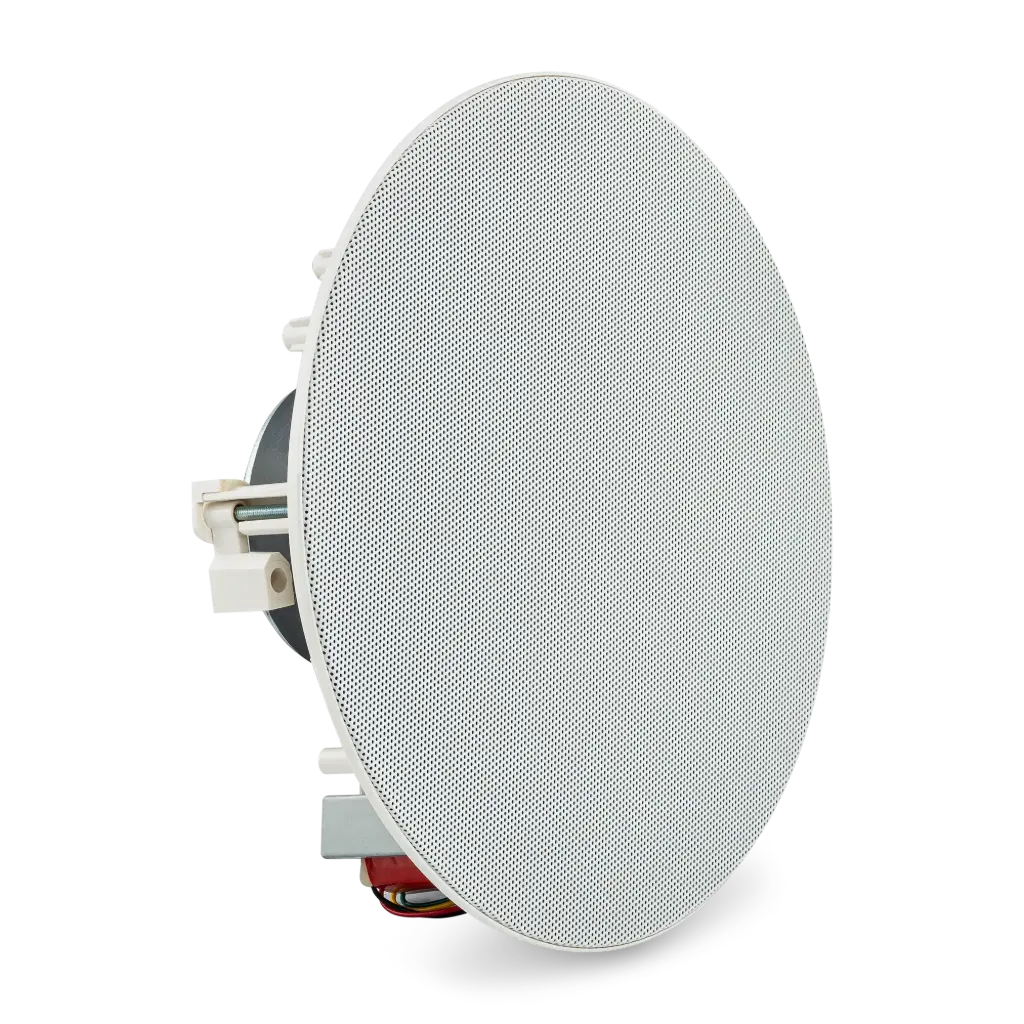 AMC PRO PCR 8T Innfelt høyttaler Hvit 8" + 0,5" 25W 12,5W 6,25W @100V 35W@16Ω