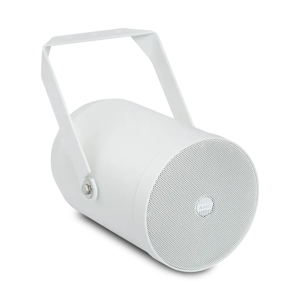 AMC PRO SP 10 Projektorhøyttaler Hvit 5" fulltone IP 55 10W 5W 2,5W@100V 130° konisk spredning ABS 