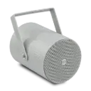 AMC PRO SPM 20 Projektorhøyttaler IP 55 Hvit 20W 10W 5W@100V 130° konisk spredning Aluminium 