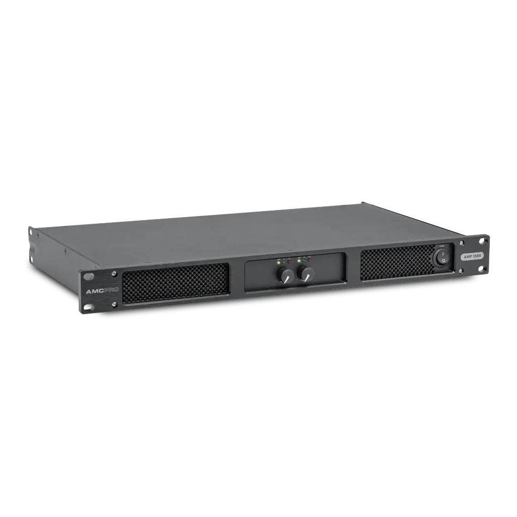 AMC PRO AMP 1500 Forsterker 2 x 800W @8 Ohm
