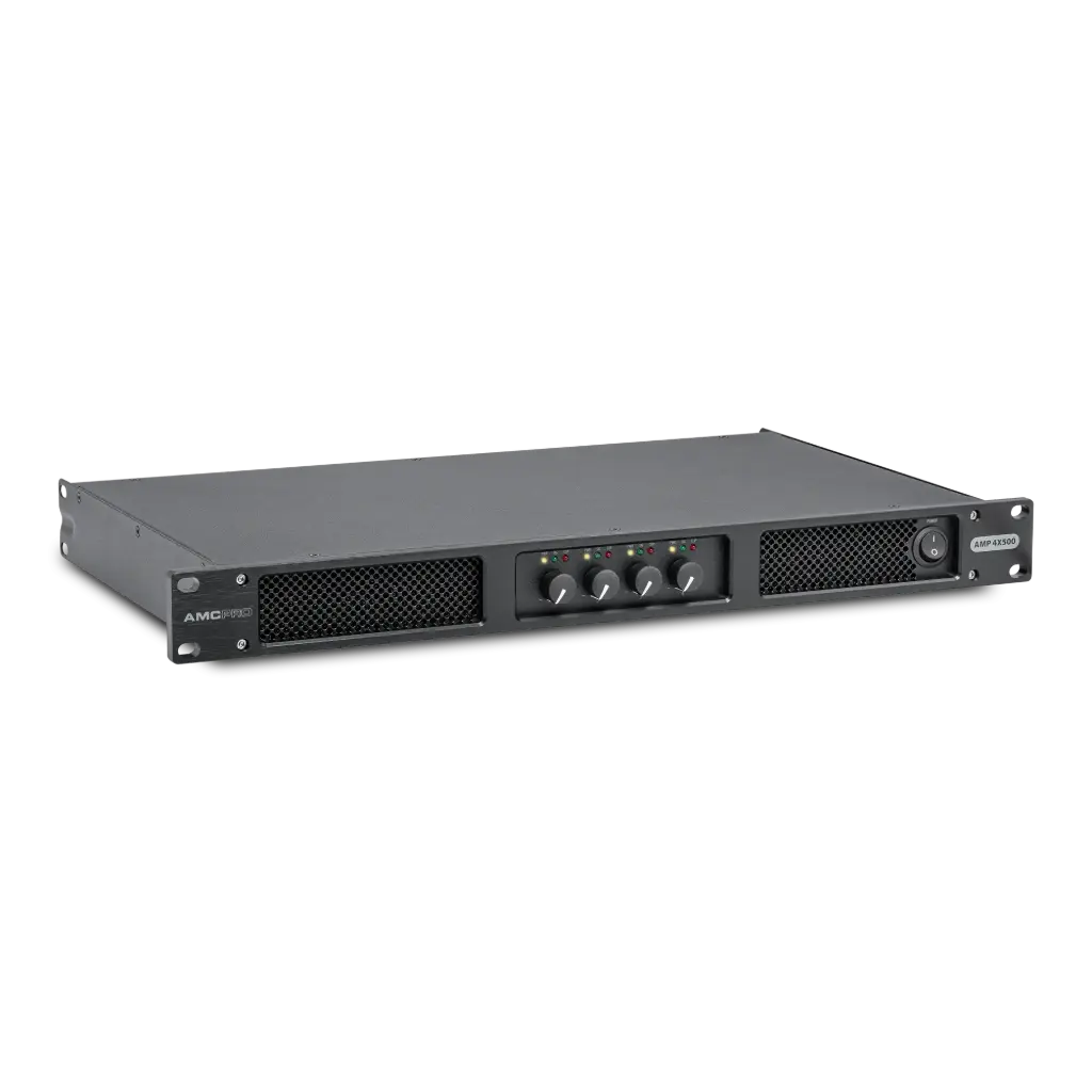 AMC PRO AMP 4x500 Forsterker 4 x 350W@8 Ohm