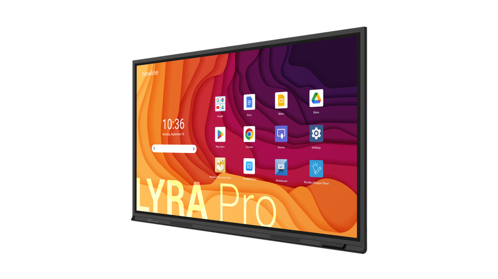 Newline Lyra Pro Interaktiv Skjerm 65" | 65W | Android 13 (EDLA)