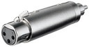 Goobay XLR-adapter, RCA-plugg til XLR-kontakt