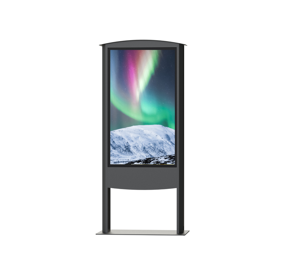 Saga Ljóss pylon, 4000 Nits, QLED, IP67
