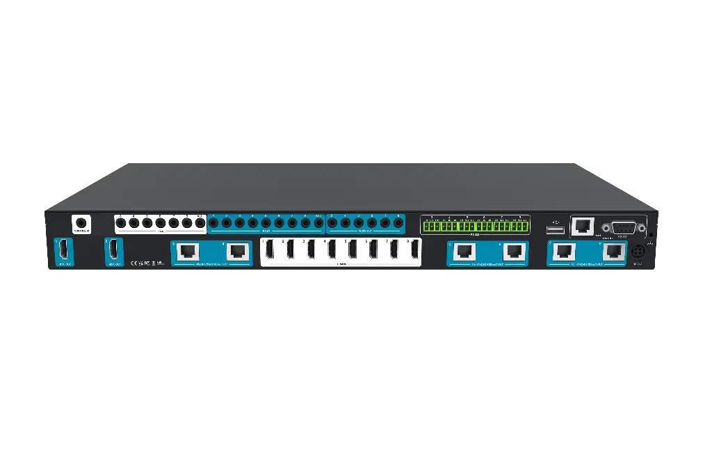 Netvio HT2-0806 HDBaseT 4K60 Matrix 8x6+2 | NetvioGo Compatible