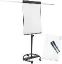 Legamaster sketch pro flipchart mob round base 