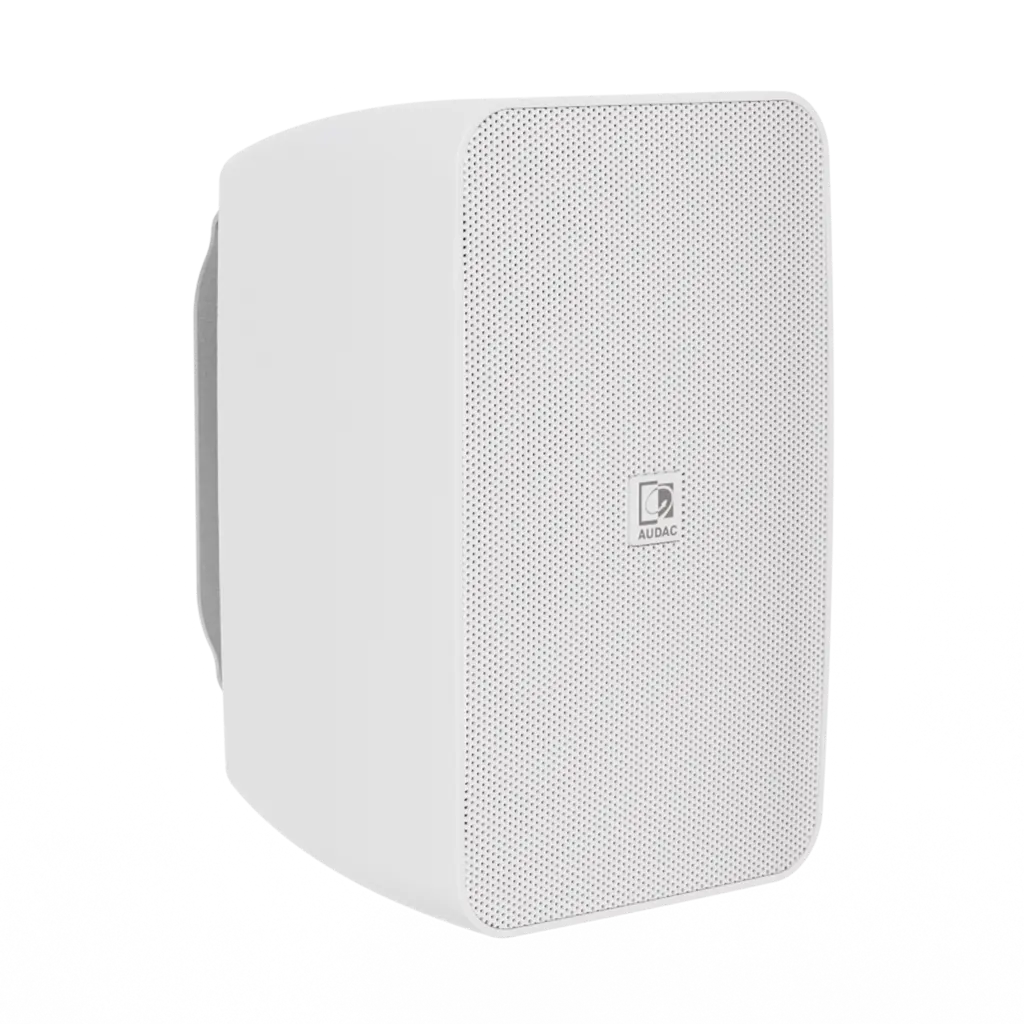 Audac ARES5A/WH Aktivt / passiv høyttalersett Hvitt 2x40W 
