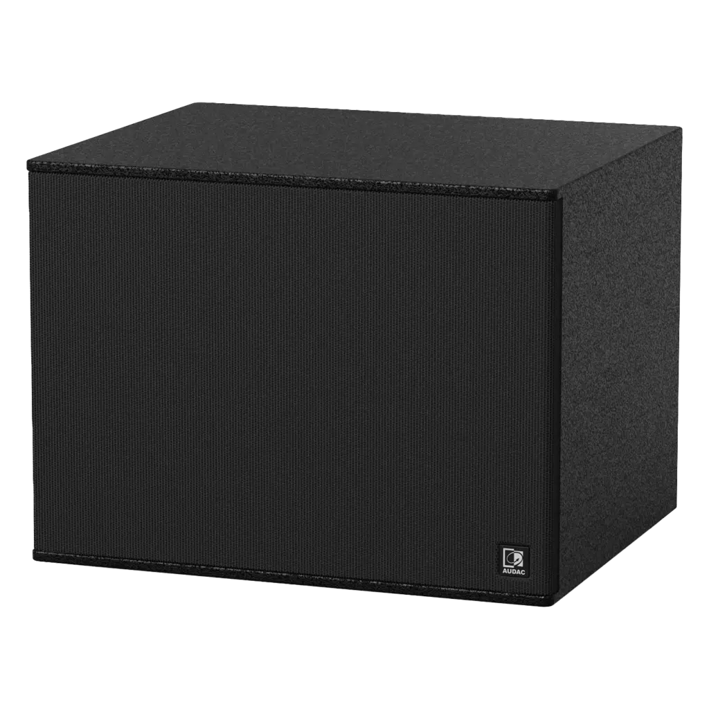 Audac ARCHI10  Subwoofer Sort Passiv 10" Arkitektonisk 225W 8Ω Max spl kontinuerlig 124dB