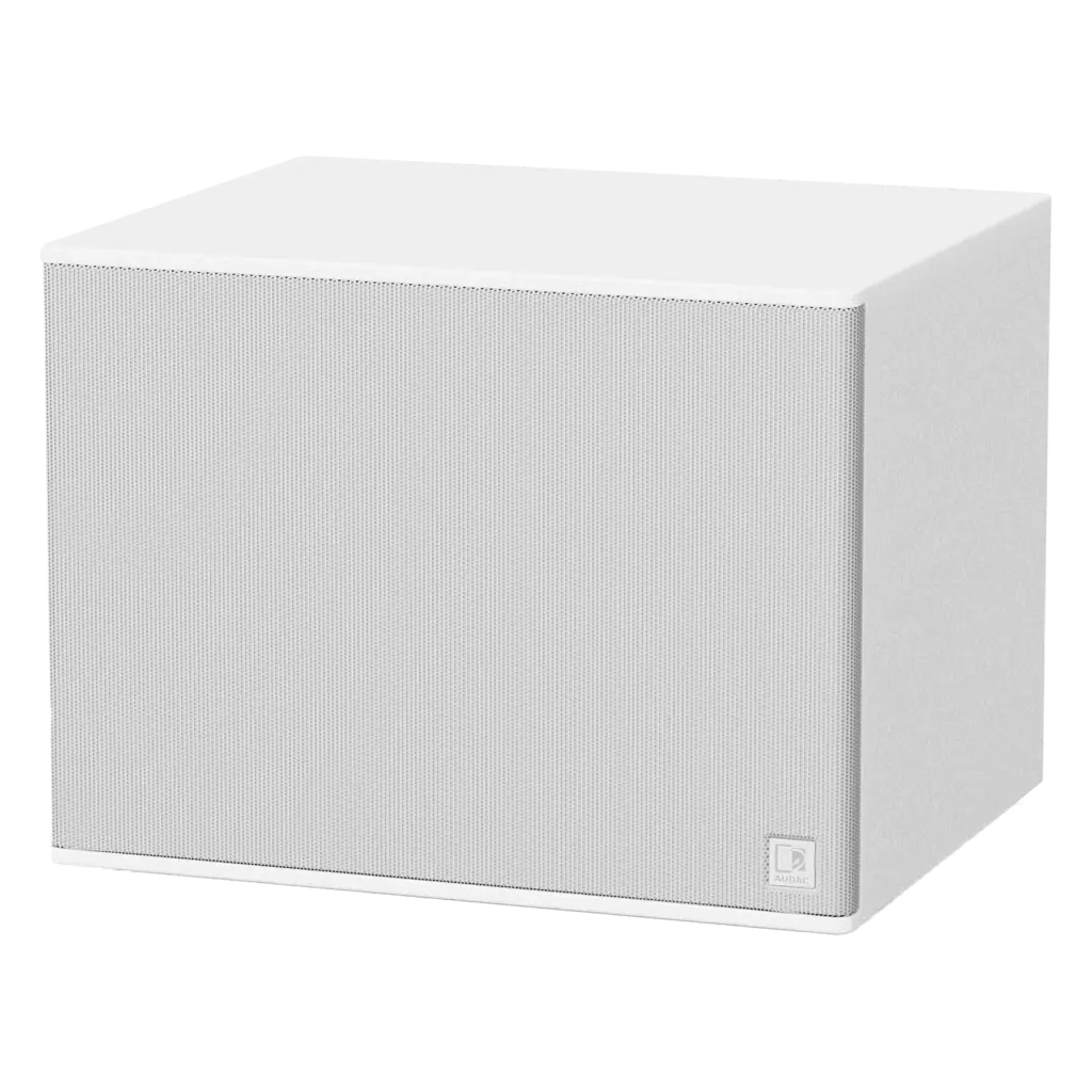 Audac ARCHI10 Subwoofer Hvit Passiv 10" Arkitektonisk 225W 8Ω Max spl kontinuerlig 124dB