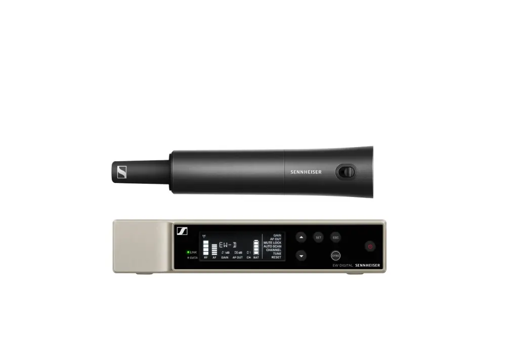 Sennheiser EW-D SKM-S (R4-9) Sett håndsender mottaker 552-608MHz Leveres ute mikrofonkapsel