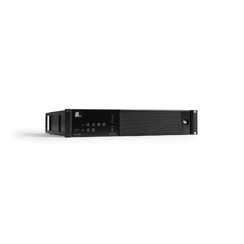 Fohhn DSP System forsterker DI-2.4000 AES Klasse D Sort