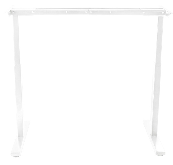Kenson Compact 2 sit & stand table - white