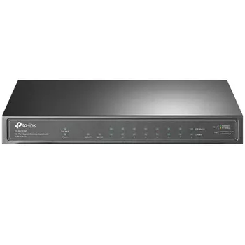TP-LINK 10-Port Gigabit Switch with 8-Port PoE+ 