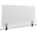 Legamaster ELEMENTS desk divider whiteboard 60x120cm clamps 